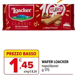 Iperal Wafer loacker offerta