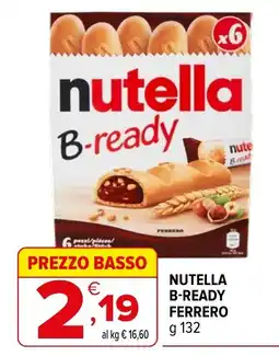 Iperal Nutella b-ready ferrero offerta