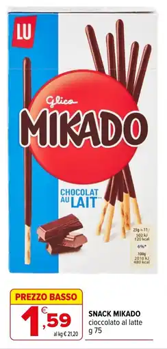 Iperal Snack mikado offerta
