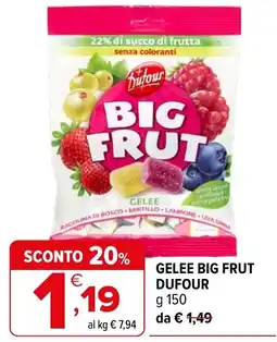 Iperal Gelee big frut dufour offerta