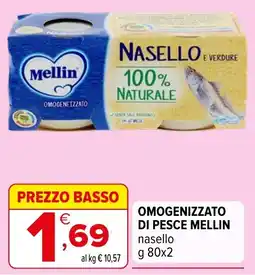 Iperal Omogenizzato di pesce mellin offerta