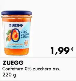 Iper Tosano ZUEGG Confettura 0% zucchero ass. offerta