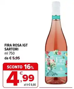 Iperal Fira rosa igt sartori offerta