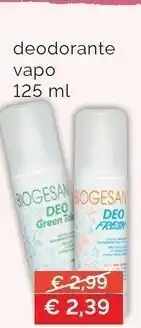 Prodet Biogesan deodorante vapo offerta