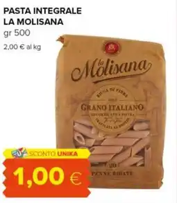 Tigre Pasta integrale LA MOLISANA offerta