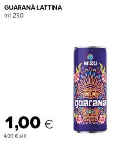 Tigre Mizu guaranà lattina offerta