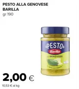 Tigre Pesto alla genovese BARILLA offerta