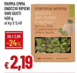 Galassia Mamma emma gnocchi ripieni offerta