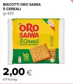 Tigre Biscotti oro saiwa 5 cereali offerta