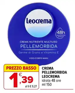 Iperal Crema pellemorbida leocrema offerta
