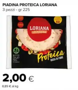 Tigre Piadina proteica LORIANA offerta