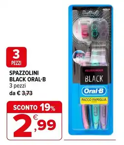 Iperal Spazzolini black oral-b offerta