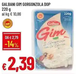 Galassia Galbani gim gorgonzola dop offerta