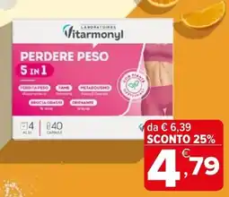 Iperal Vitarmonyl perdere peso 5in1 offerta