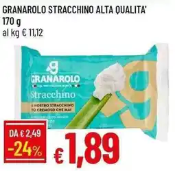 Galassia Granarolo stracchino alta qualita' offerta