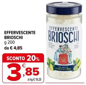 Iperal Effervescente brioschi offerta