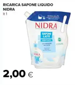 Tigre Ricarica sapone liquido NIDRA offerta