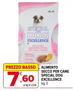 Iperal Alimento secco per cane special dog excellence offerta