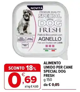 Iperal Alimento umido per cane special dog fresh offerta