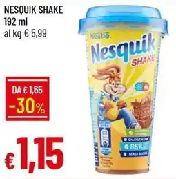 Galassia Nesquik shake offerta