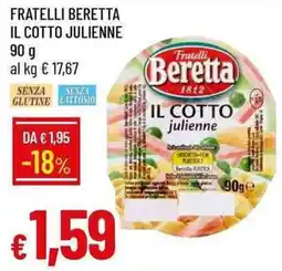 Galassia Fratelli beretta il cotto julienne offerta