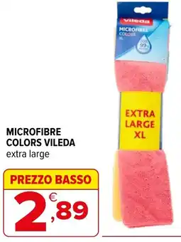 Iperal Microfibre colors vileda offerta