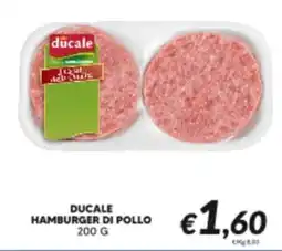 Supermercati Visotto Ducale hamburger di pollo offerta