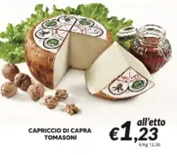 Supermercati Visotto Capriccio di capra tomasoni offerta