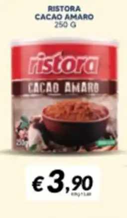 Supermercati Visotto Ristora cacao amaro offerta