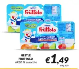 Supermercati Visotto Nestlé fruttolo offerta