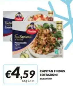 Supermercati Visotto Capitan findus tentazioni offerta