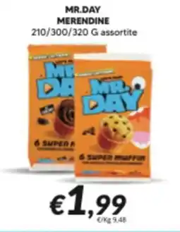 Supermercati Visotto Mr.day merendine offerta