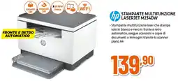 Ipercoop hp STAMPANTE MULTIFUNZIONE LASERJET M234DW offerta
