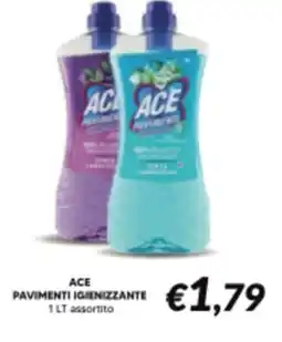 Supermercati Visotto Ace pavimenti igienizzante offerta