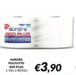 Supermercati Visotto Aurora pulitutto 800 plus offerta