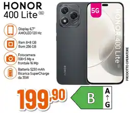 Ipercoop HONOR 400 Lite offerta
