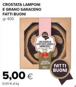 Tigre Crostata lamponi e grano saraceno FATTI BUONI offerta