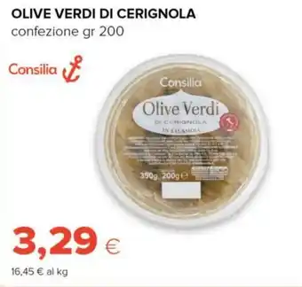 Tigre Olive verdi di cerignola Consilia offerta