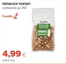 Tigre Pistacchi tostati Consilia offerta