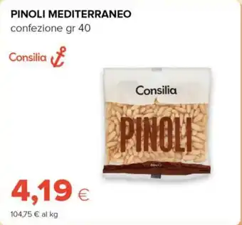 Tigre Pinoli mediterraneo Consilia offerta