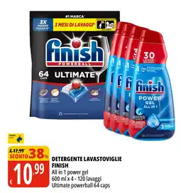 Tigros Detergente lavastoviglie finish offerta