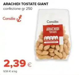 Tigre Arachidi tostate giant Consilia offerta