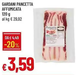Galassia Gardani pancetta affumicata offerta