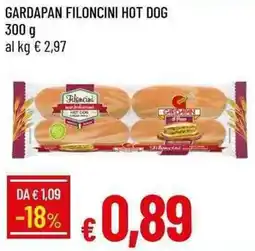 Galassia Gardapan filoncini hot dog offerta