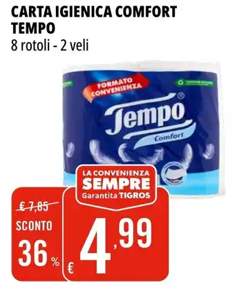 Carta igienica comfort tempo