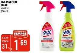 Tigros Sgrassatore smac offerta