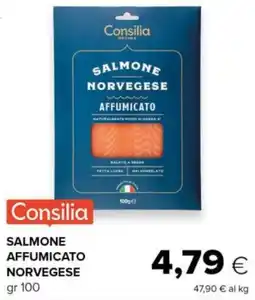 Tigre Salmone norvegese affumicato Consilia offerta