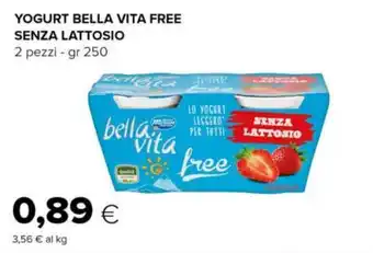 Tigre Yogurt bella vita free senza lattosio offerta