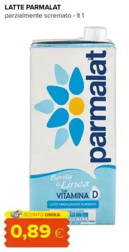 Tigre Latte PARMALAT parzialmente scremato offerta