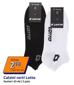 Action Calzini corti Lotto offerta